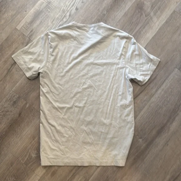 Theory Men’s Precise Pima Cotton Tee in Vapor Grey size S - Picture 8 of 12